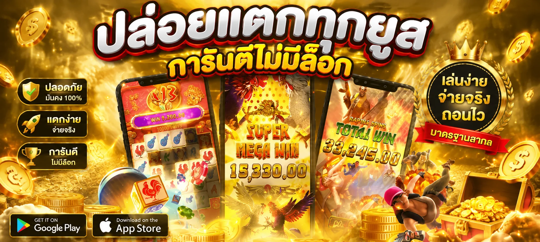 เกมสล็อตแตกง่าย RTP สูง PABLO666